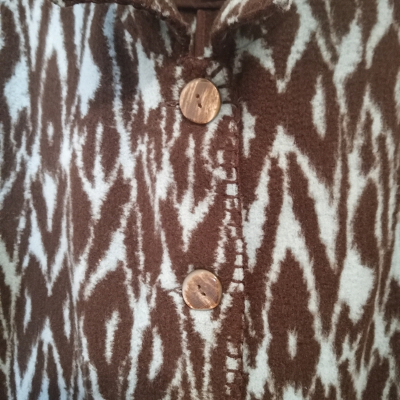 Kial by Anthropologie Felted Multicolored Sweater Jacket SZ XL - Picture 5 of 9